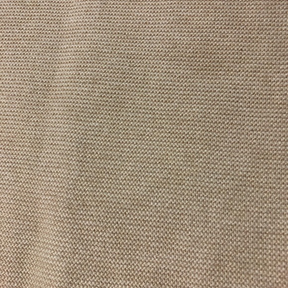 Quince lightweight cotton cashmere link stitch dolman sweater Heather oatmeal XL - Picture 8 of 10